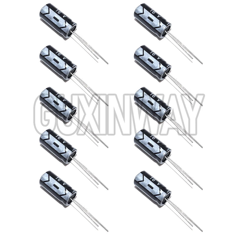 10pcs 2200uF 16V 2200MFD 16Volt Aluminum Electrolytic Capacitor Radial 2200uf 16v 2200uf16v 16v2200uf