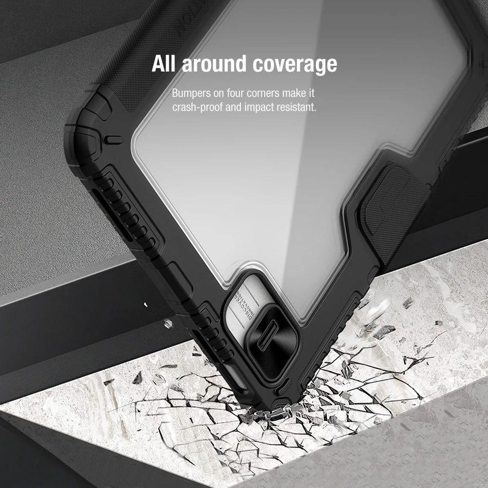 Nillkin for iPad 10th Generation Case 10.9 Inch 2022 Case Bumper Flip Leather Case Back Cover for iPad 10