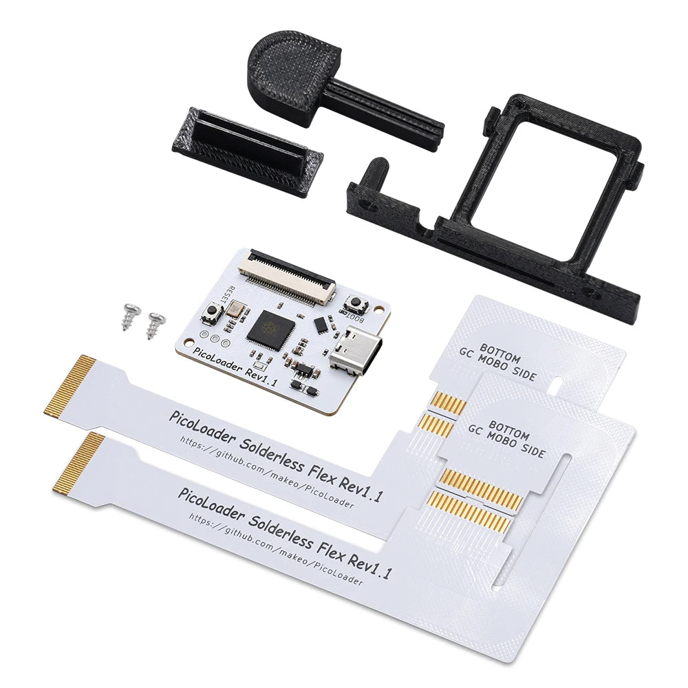 PicoLoader Flex Rev1.1 Solderless Cable Open Source Based On RP2040 Support SD2SP2 GC2SD SDGecko For GameCube NGC Console