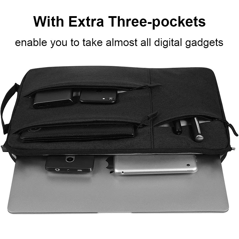 Laptop Bag Pc Case 13 14 15 15.6 Cover Funda Sleeve Portable Case For Macbook Air Pro 12 13.3 14.1 Inch Redmi Mac Book M1 Laptop