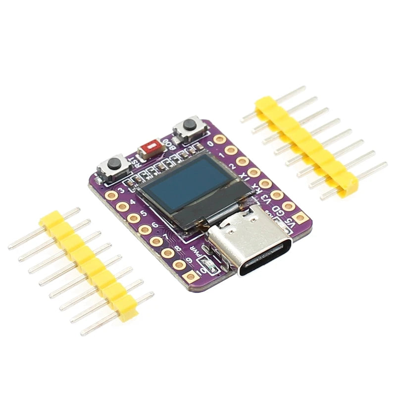 ESP32-C3 OLED development board with 0.42 inch OLED module ceramic antenna ESP32 supermini development board wifi Bluetooth