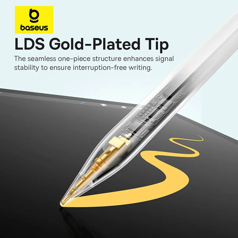 Baseus 3rd Gen Stylus Pen For iPad Pro Wired Charging Stylus Active Tilt Sensitivity Version For iPad 10 iPad Air 4 iPad Air 5