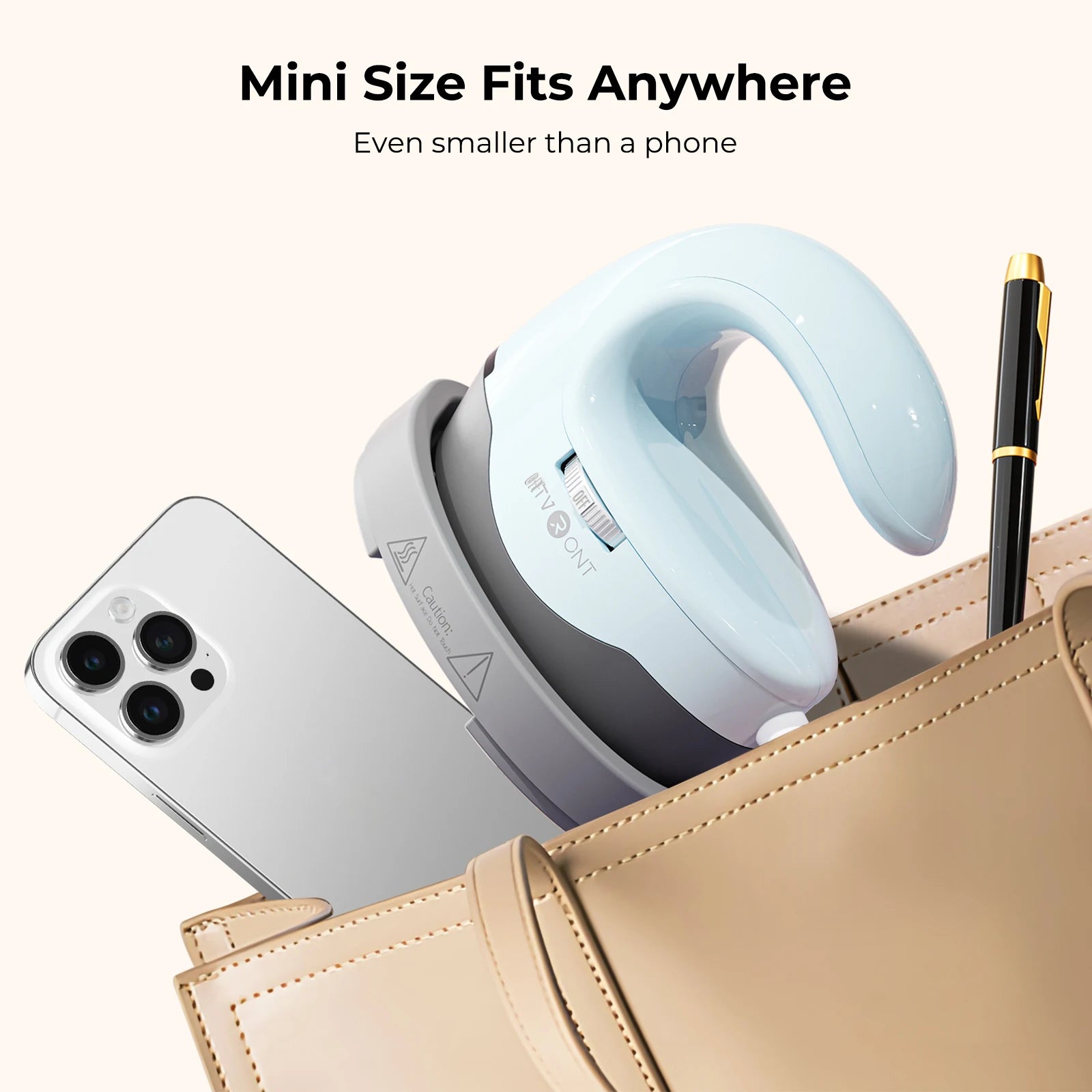 HTVRONT Heat Press H1 Mini Heat Press Machine Small Heat Press Portable Iron Press Machine for T Shirts, Hats, Heating Transfer