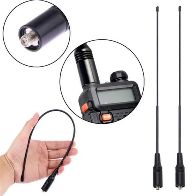New·NA-771 SMA-Female Dual Band 10W Antenna For UV5R UV-82 SAUS