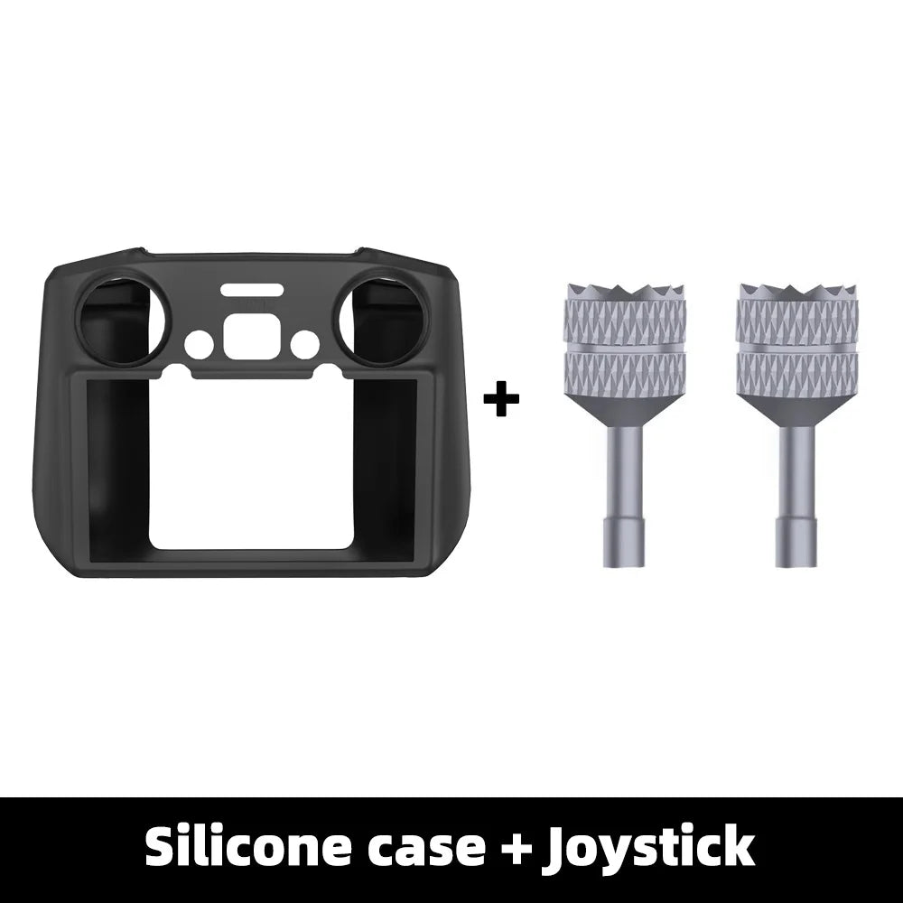 BRDRC Silicone Case for DJI NEO 2/Mini 5 Pro/Air 3S Drone RC 2 Sleeve Scratch Proof Protection Cover Remote Control Accessory