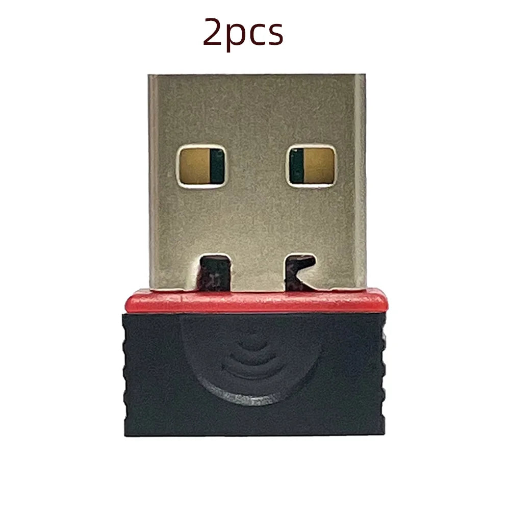 WIFI 6 Network Signal Reception 150Mbps Mini Driver-free WiFi Adapter for PC Deskop Computer 2.4G Network Card USB Plug and Play