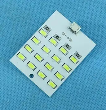 5730 Smd 5V 430mA~470mA White Mirco Usb 5730 LED Lighting Panel PLR USB Mobile Light Emergency Light Night Light Electronic DIY