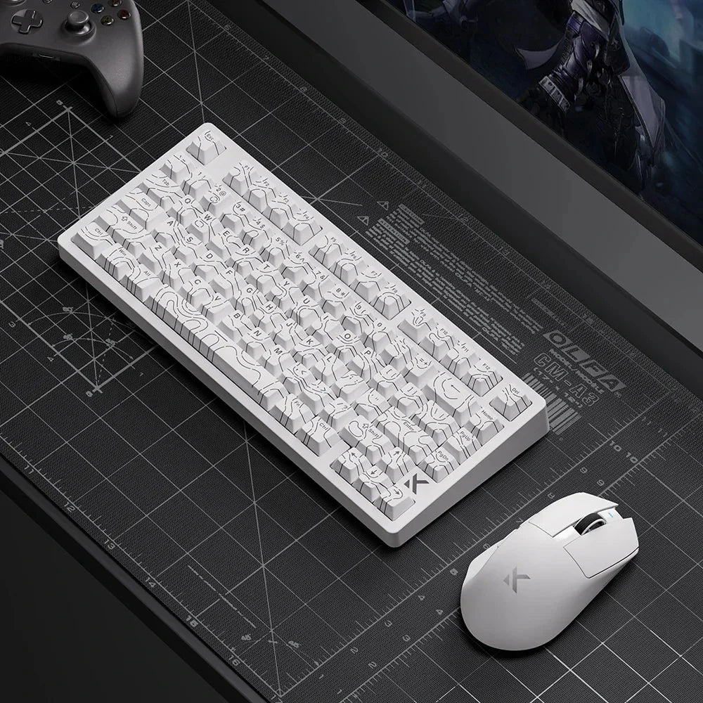 MCHOSE Jet75 Kailh Magnetic Switch 8kHz Polling Rate Magnetic Switch Gaming Keyboard Hall Effect Hot-Swappable Customized RGB