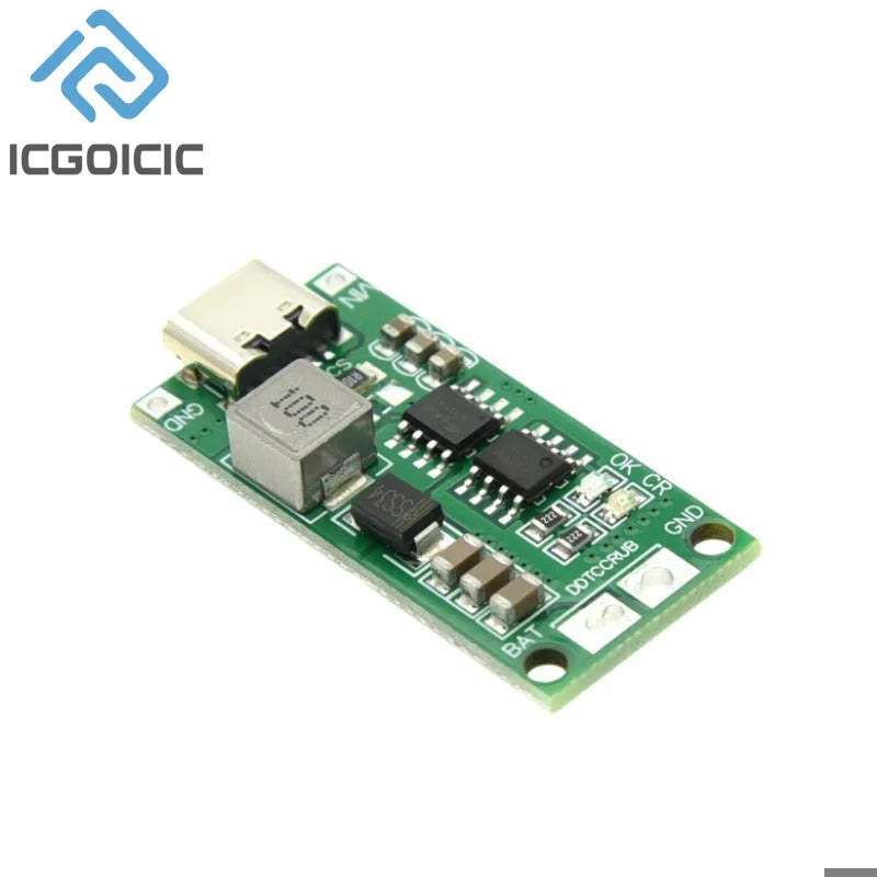 2S 3S 4S Type-C To 8.4V 12.6V 16.8V Step-Up Boost LiPo Polymer Li-Ion Charger 7.4V 11.1V 14.8V 18650 Lithium Battery
