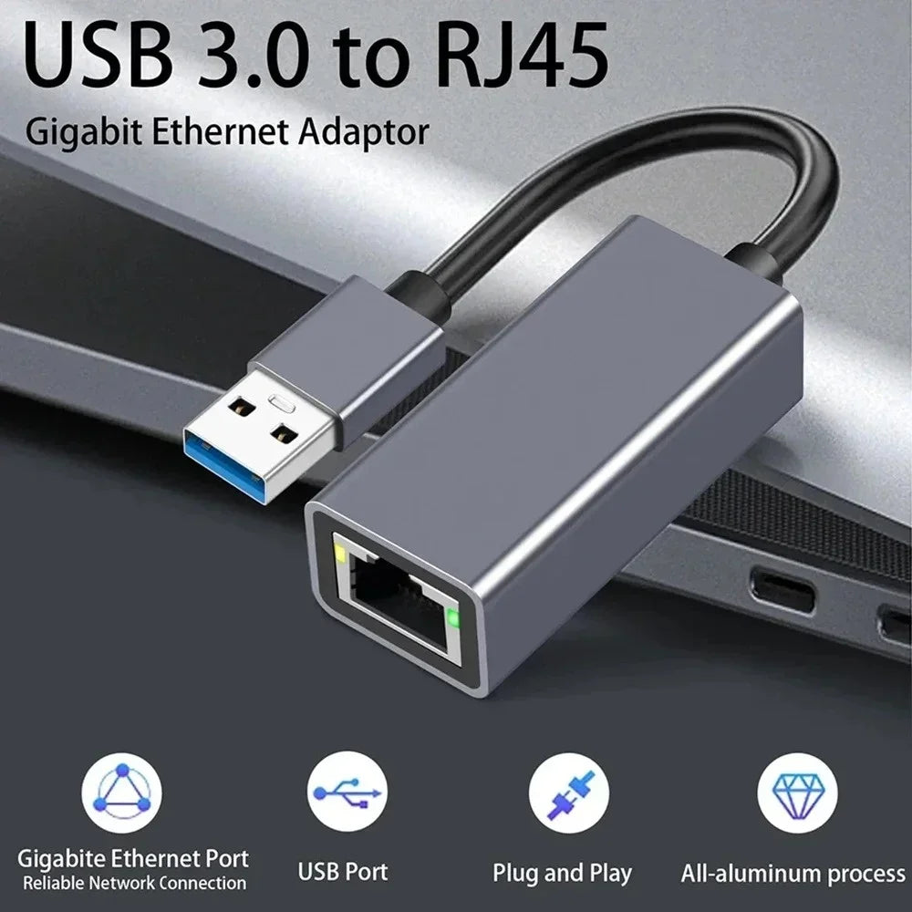 USB Type-C To RJ45 100/1000Mbps Lan Internet Cable USB Type C Ethernet Adapter Network Card For MacBook PC Windows XP 7 8 10 LUX