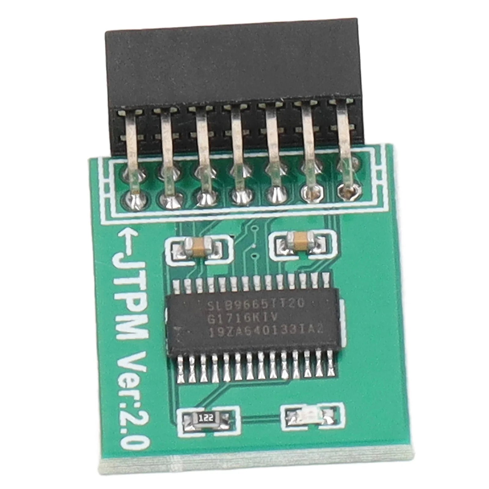 MSI Green LPC-14 Pin TPM Security Module, Suitable for Windows 11 Upgrade Testing
