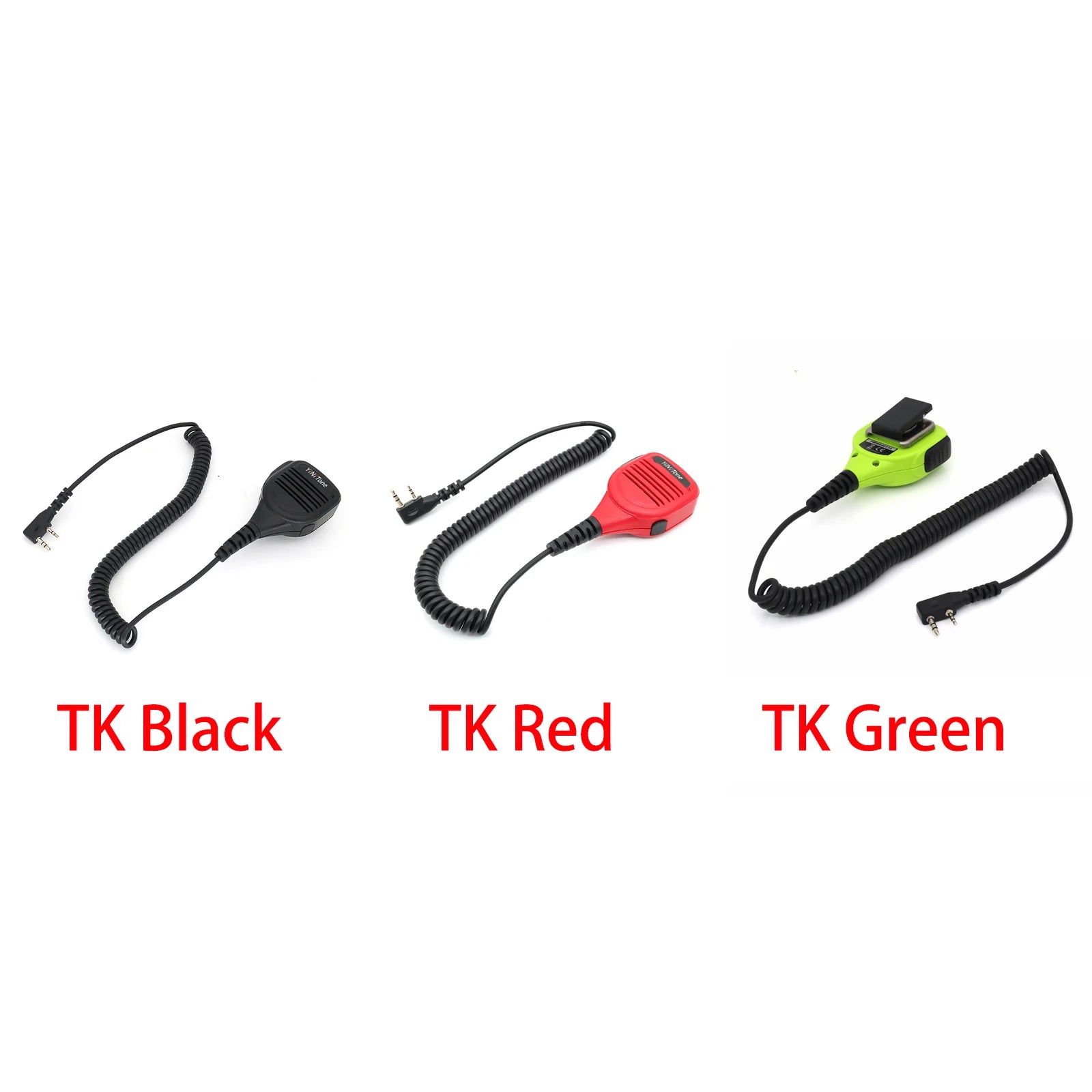 YiNiTone PMMN4013A TK 2Pin Radio Speaker Microphones with 3.5mm Audio Jack For Baofeng UV-5R BF-888S Quansheng Kenwood