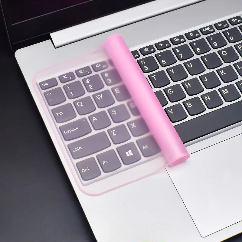 1pc Universal Laptop Keyboard Protector 12-17 Inch Silicone Keyboard Cover