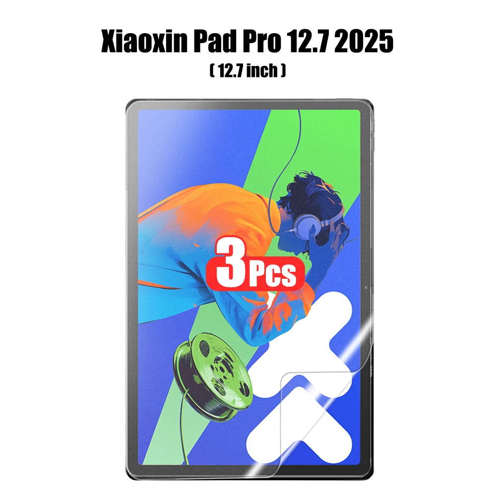 3Pcs Paper Feel Like Screen Protector for Lenovo Xiaoxin Pad 2024 2022 Xiaoxin Pad Pro 12.7 2023 2025 Film No Glass