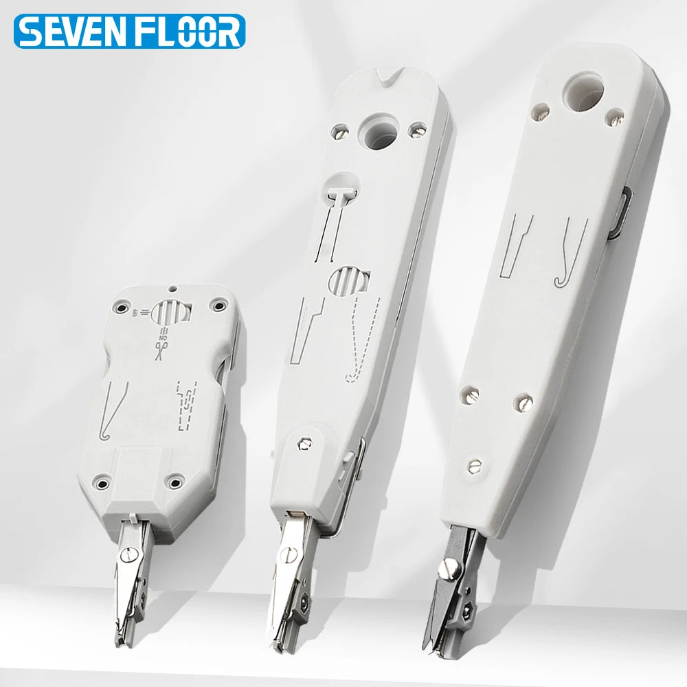 Multifunction Krone Type Network Wire Cat5 & Telephone Insertion Impact Terminal Tools 110 Punch Down Tool