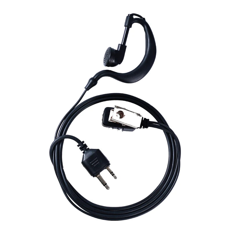 Ptt Mic Oortelefoon Headset Oortelefoon Microfoon Voor Midland GXT650 GXT550 G10 G9 G7 G5 G6 M24 M48 GXT1000 GXT1050 Radio