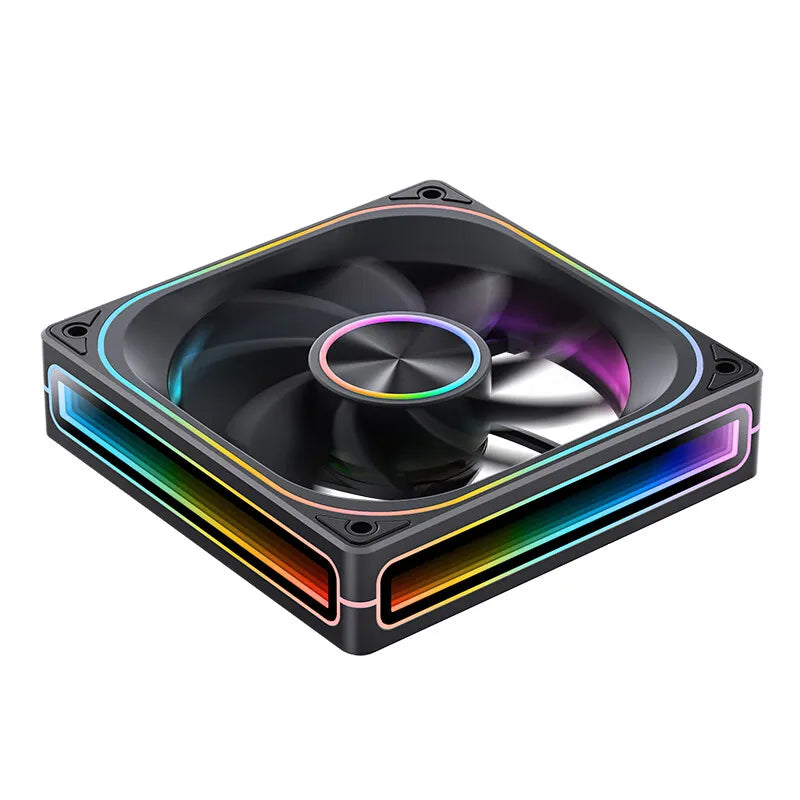 JONSBO ZA-120/240/360 Case Cooling Fan ARGB 12cm Connected Building Block Fan PWM Silent Chassis Fan