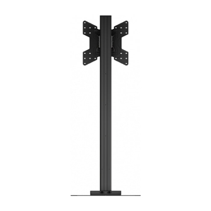Mobile Cart With Vesa 400 Adapter And Post- Installation Landscape To Portrait Rotation.