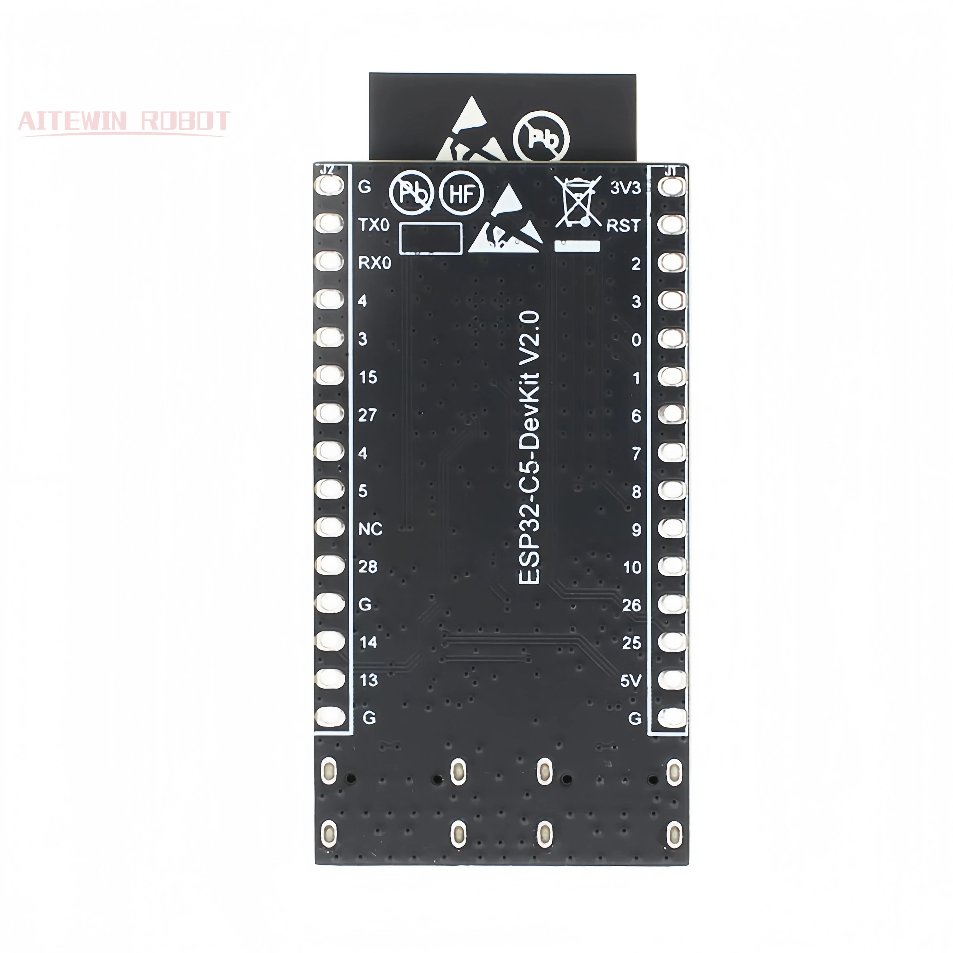 ESP32-C5-DevKitC-1 Development Board Dual-frequency 2.4G 5GHz WiFi Module with Pin N4 4MB Flash WIFI 6 CH340 30PIN ESP32 C5