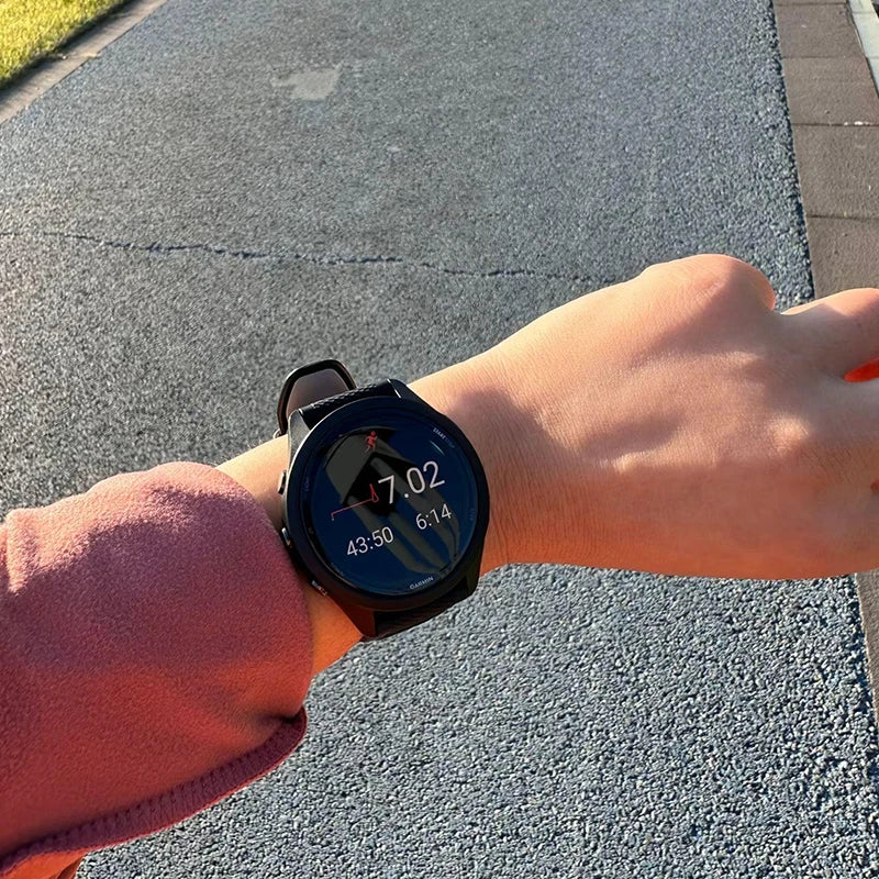 Garmin Forerunner 265 GPS 46mm Smartwatch 1.3" AMOLED Touchscreen Display Heart Rate Monitoring Training Metric Message Notice