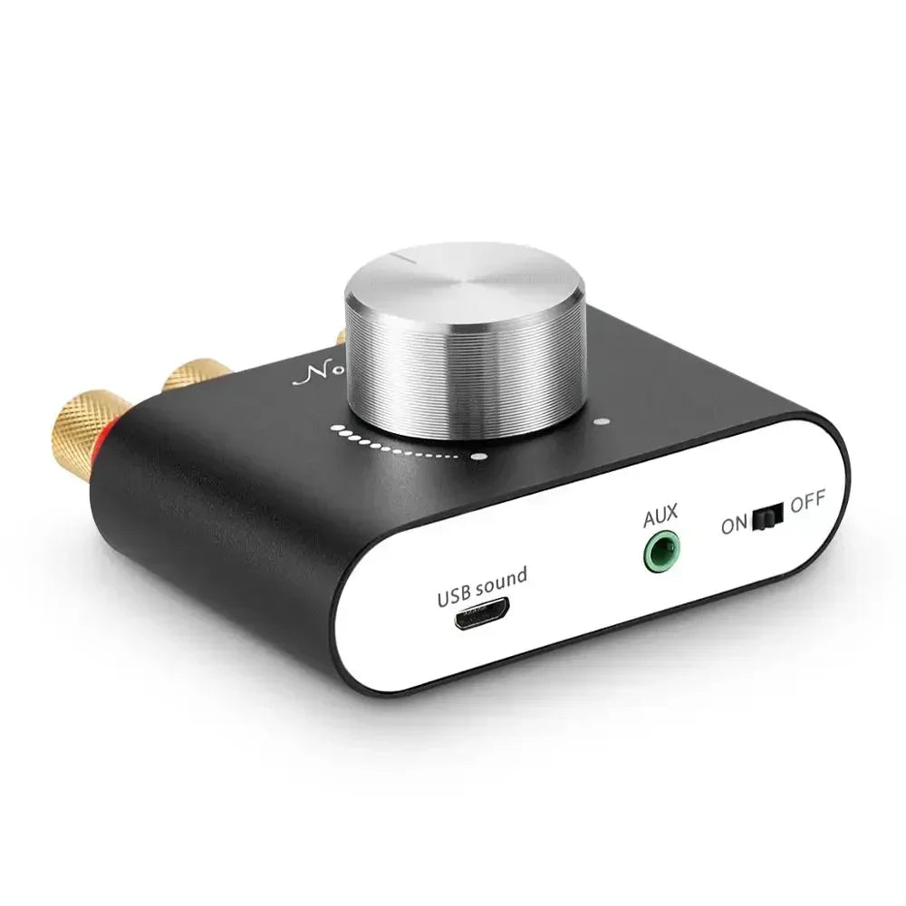 Nobsound Mini Bluetooth 5.0 TPA3116 Digital Amplifier Hifi Stereo Audio Receiver Power Amp 50W+50W Car Sound Amplifiers
