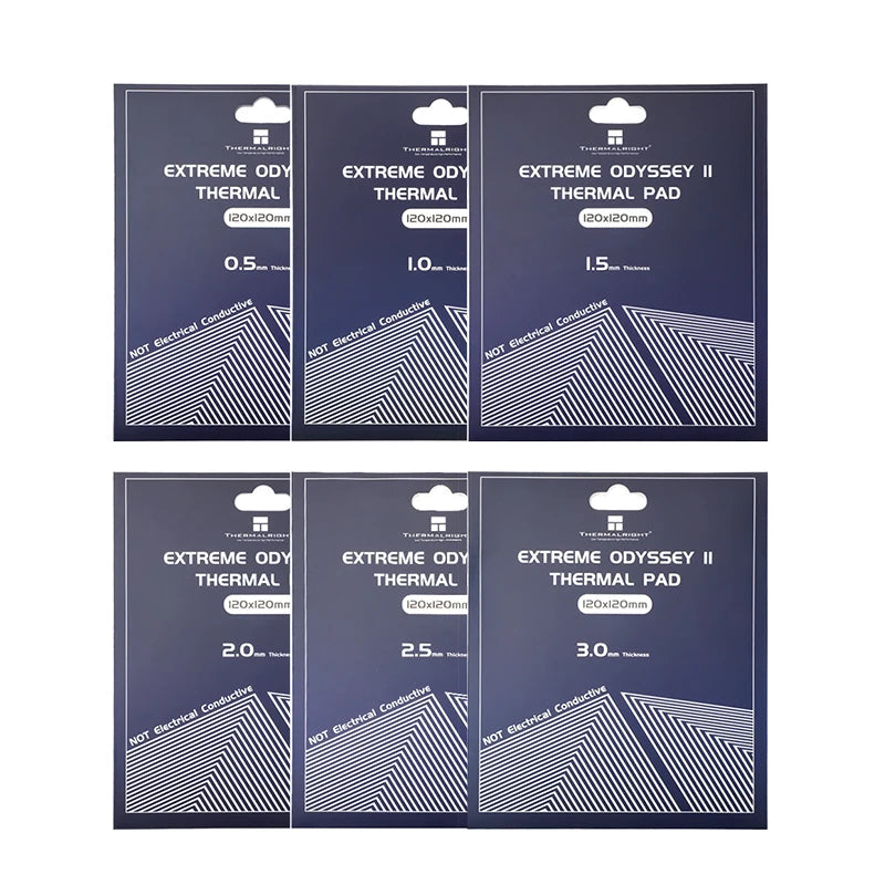 Thermalright ODYSSEY Ⅱ 2nd Generation 14.8W/MK  Silicone Pad thermal pad CPU/GPU Graphics Card Motherboard Thermal Pad 84x45x4.0