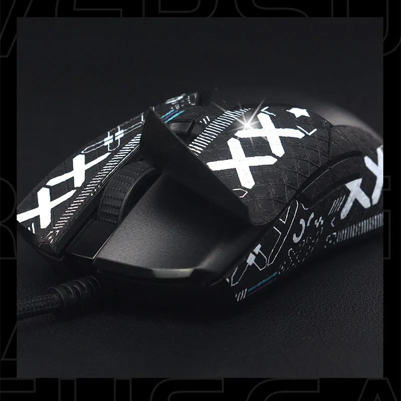 Mouse Grip Tape Skate Sticker for Logitech G502X PULS Non Slip Skin Suck Sweat For G502X LIGHTSPEED Wireless Mouse