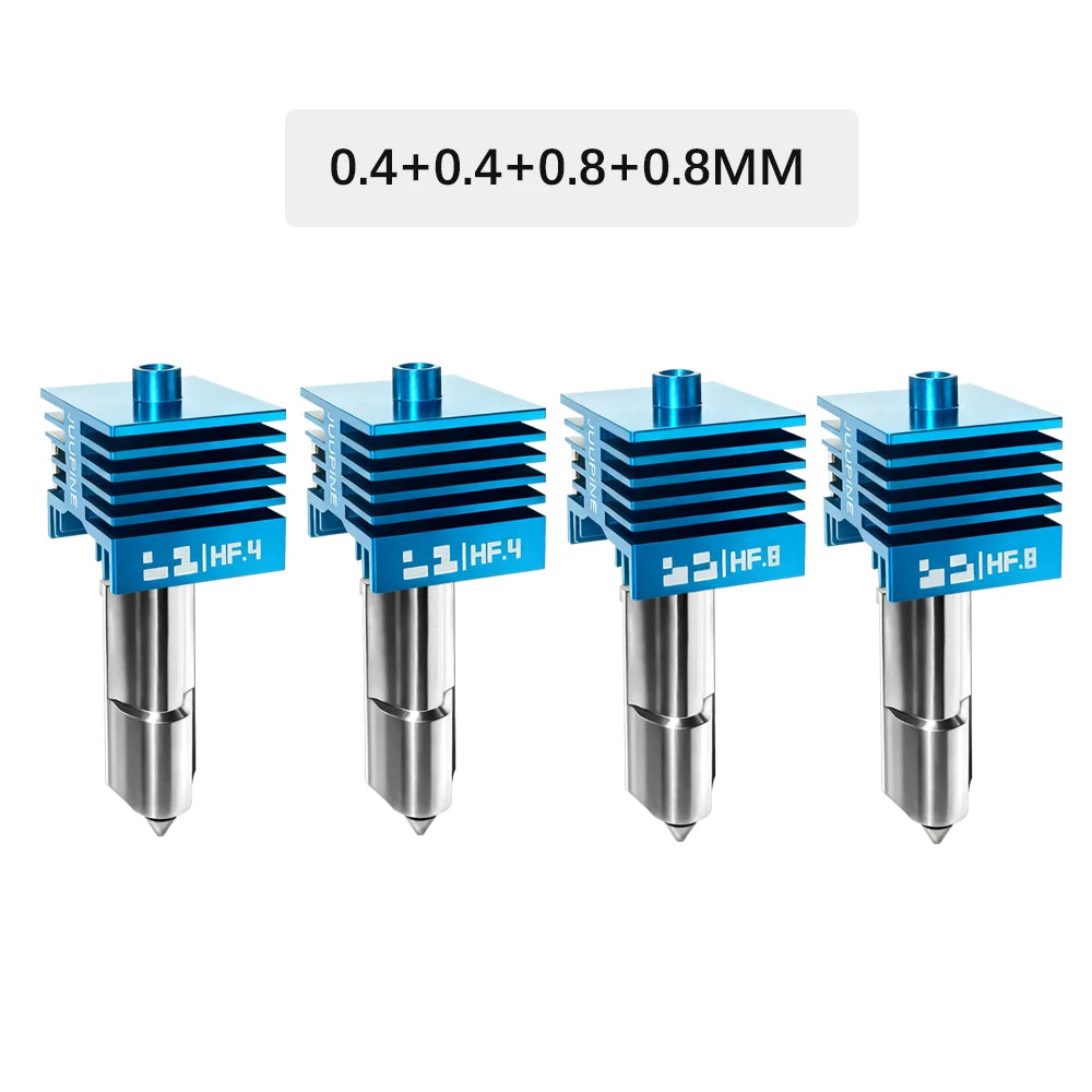 Upgrade TcnCoat for Bambu Lab X2D P2S H2D H2S Hotend High Flow Bambulab Nozzle 0.4 0.6 0.8 Hot End Quality Assurance Accessories