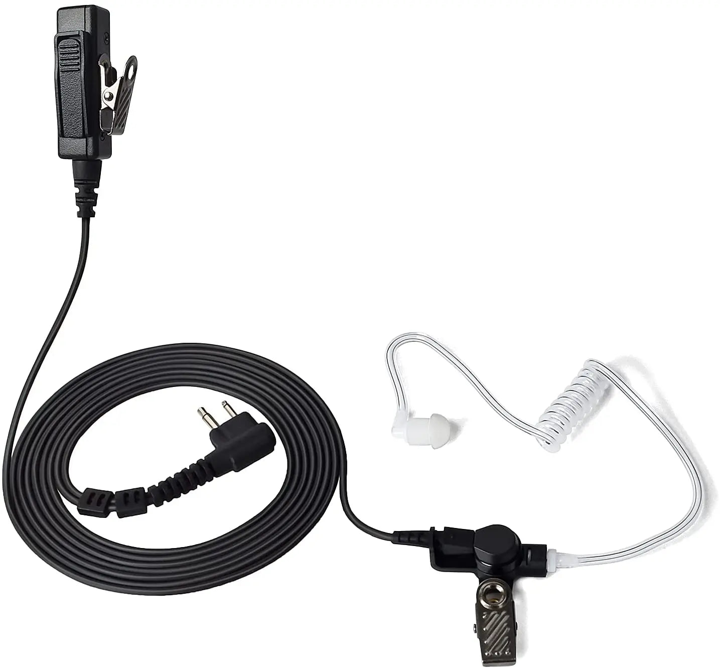 Air Tube Headset Earpiece Mic for Motorola R2 CP200D CP200 DTR600 DTR700 RDU4100 RDU2020 RDU2080D FT-4XR FT-65R DP1400 Radio