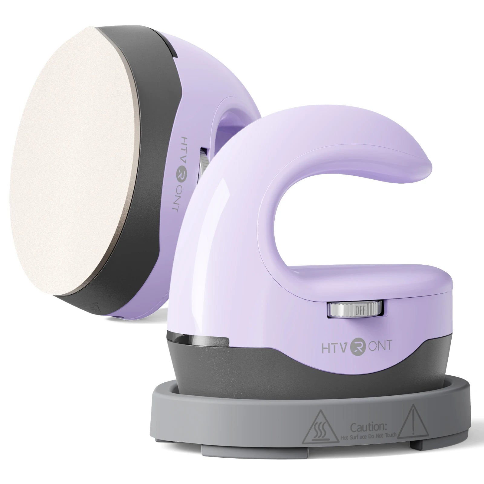 HTVRONT Heat Press H1 Mini Heat Press Machine DIY Auto Easy Heating Transfer Iron On HTV for Clothes Bags Shoes Hat T-shirts