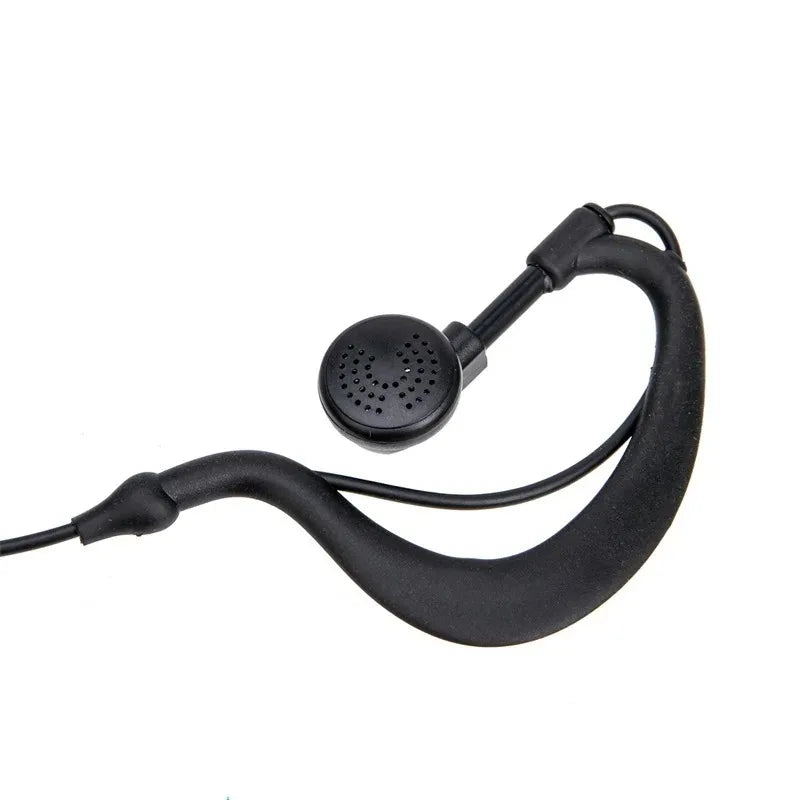 Radio Earpiece Headset for SEPURA STP8000 STP8030 STP9000 Walkie Talkie Two Way Radio Earphone Mic Black