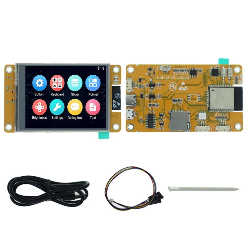 TENSTAR ROBOT ESP32 LVGL WIFI&Bluetooth Development Board 2.8 Inch 240*320 Smart Display Screen TFT Module With Touch
