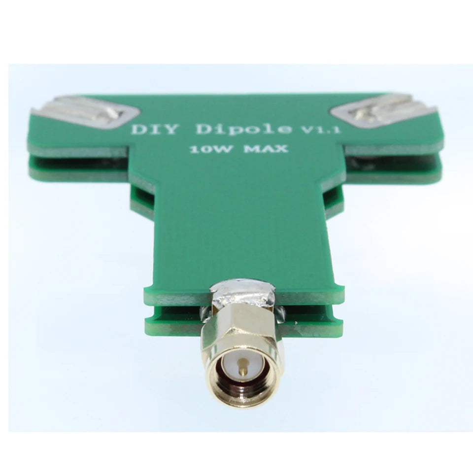77M-415MHz New FM Aviation Satellite Cloud Map Positive V Sheep's Horn Telescopic Antenna V-Dipole Antenna