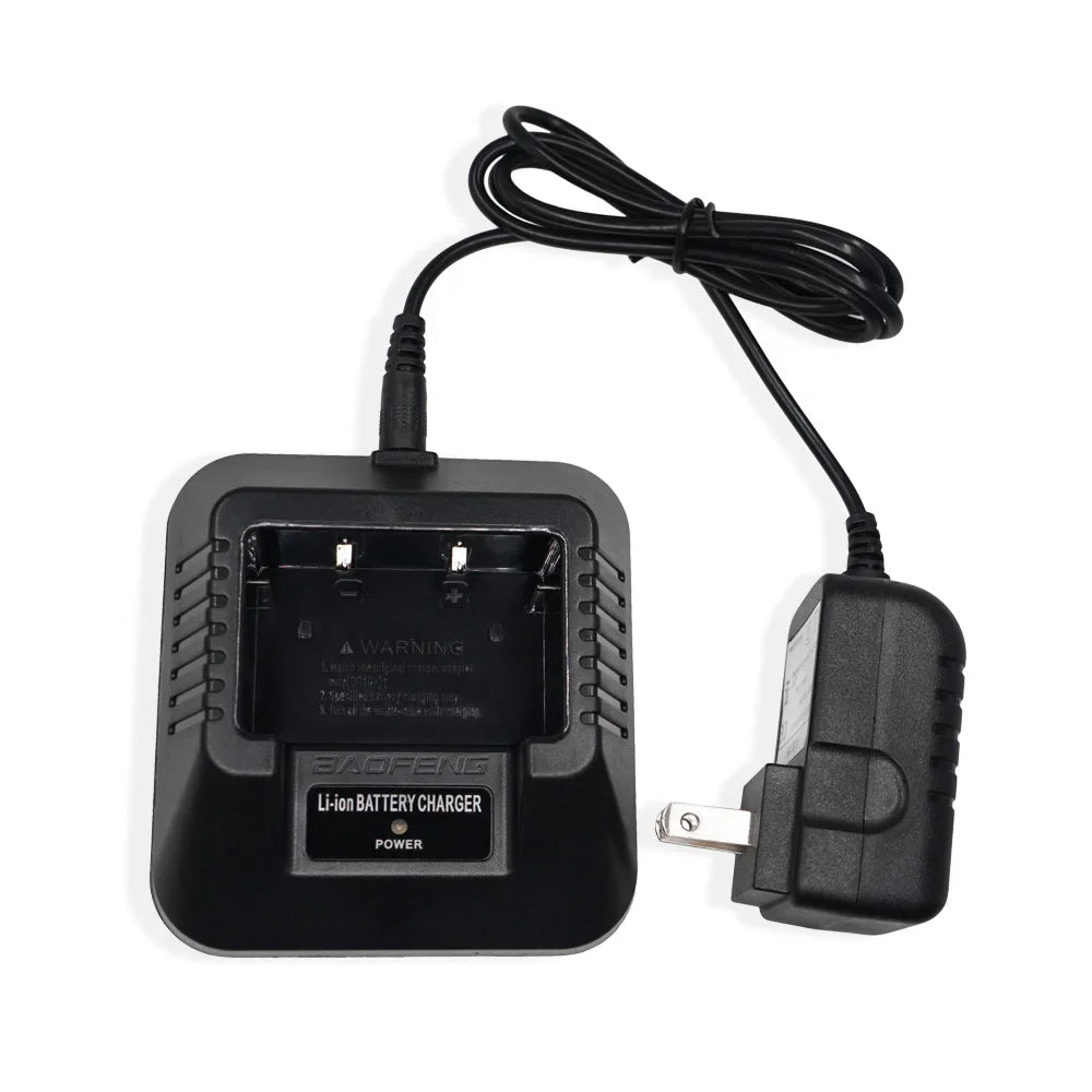Original Baofeng UV-5R EU/US/UK/USB/Car Battery Charger Two Way Radio UV5R DM-5R Charger Baofeng Walkie Talkie UV-5R Accessories