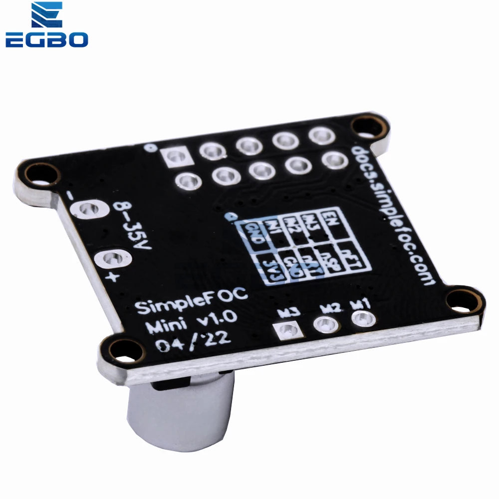 8-30V SimpleFOCMini DC brushless motor drive board FOC control driver SVPWM control algorithm