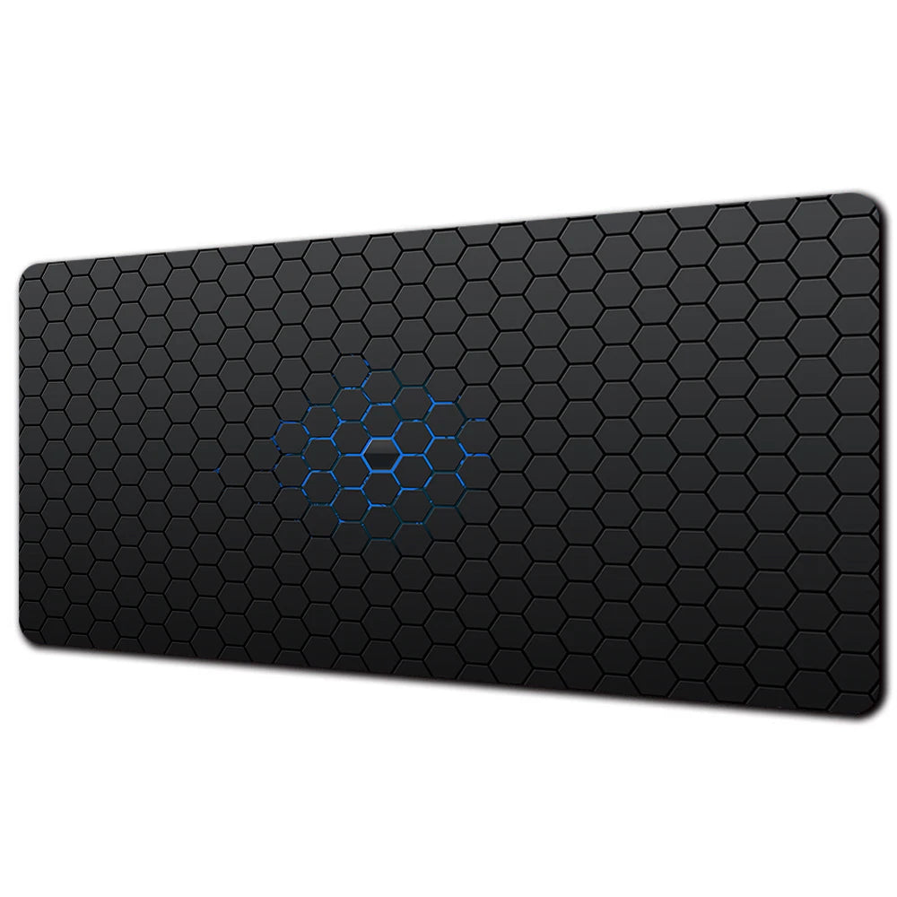 XXL Computer Gaming Locking Edge Mice Pad Keyboard Table Mat Geometric Art Large Gaming Desk Pad Pc Gamer Big Size Mousepad Gift