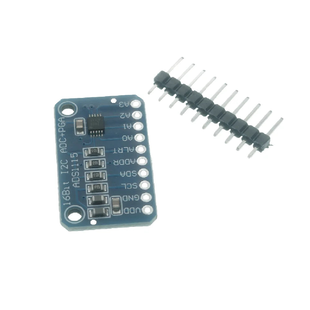 ADS1115 Ultra Small 16 Bit Precision Analog-to-digital Converter ADC Development Board Module 4-channel