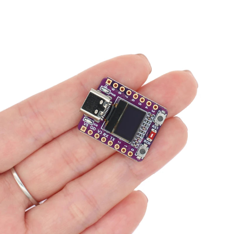 ESP32-C3 OLED development board with 0.42 inch OLED module ceramic antenna ESP32 supermini development board wifi Bluetooth