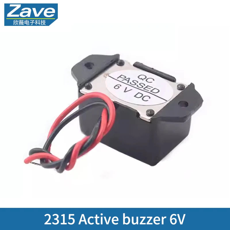 1pcs Alarm Buzzer 2315 DC 3V 6V 9V 12V 24V 90dB Mini Electronic Alarm Buzzer High Decibel Vibration Alarm Sound Line Length 10cm