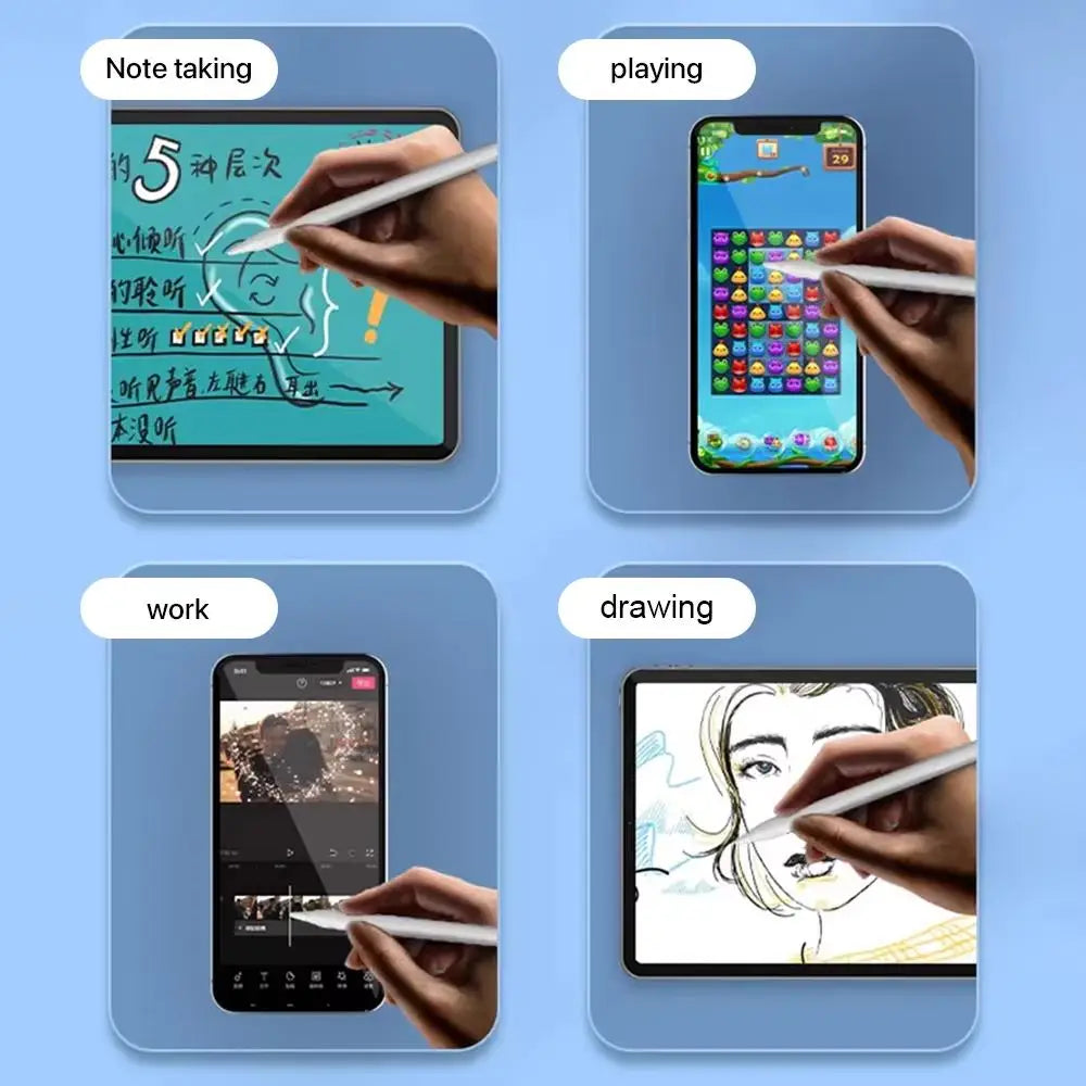 Universal Stylus Pen for iPad iPhone Android Tablets, Touch Screen Pen Compatible with Pencil, Windows, and Mobile Phones
