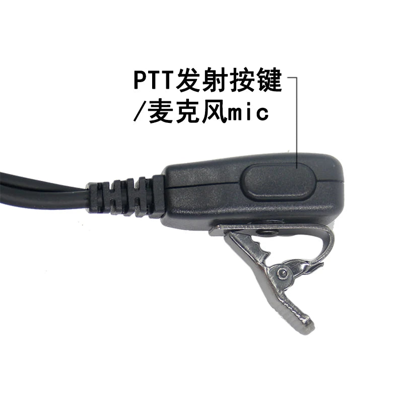 Walkie-talkie headset for Sepura STP8000 STP9000 STP8080  STP8030 walkie-talkie air duct headset in-ear earphones