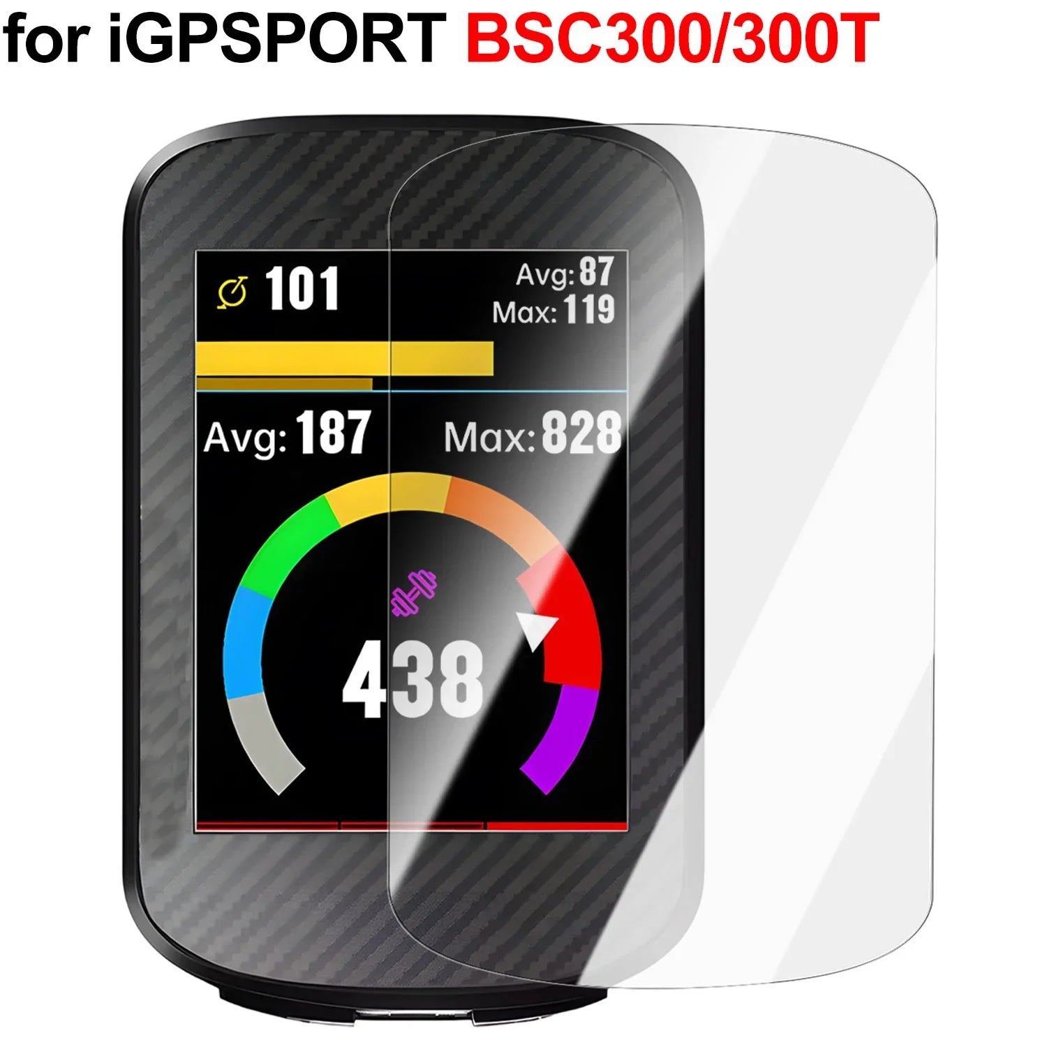 For iGPSPORT BiNavi BSC500 BSC200 BSC300 BSC100 GPS Tempered Glass for BSC500 BSC300 T Screen Protector Cover Protective Film