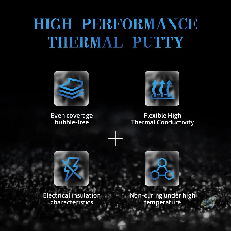 UPSIREN Thermal Putty UTP-8 For VGA GPU IC Processor Rapid Cooling Thermal Pad Replacement Heat Blocking Putty High Performance