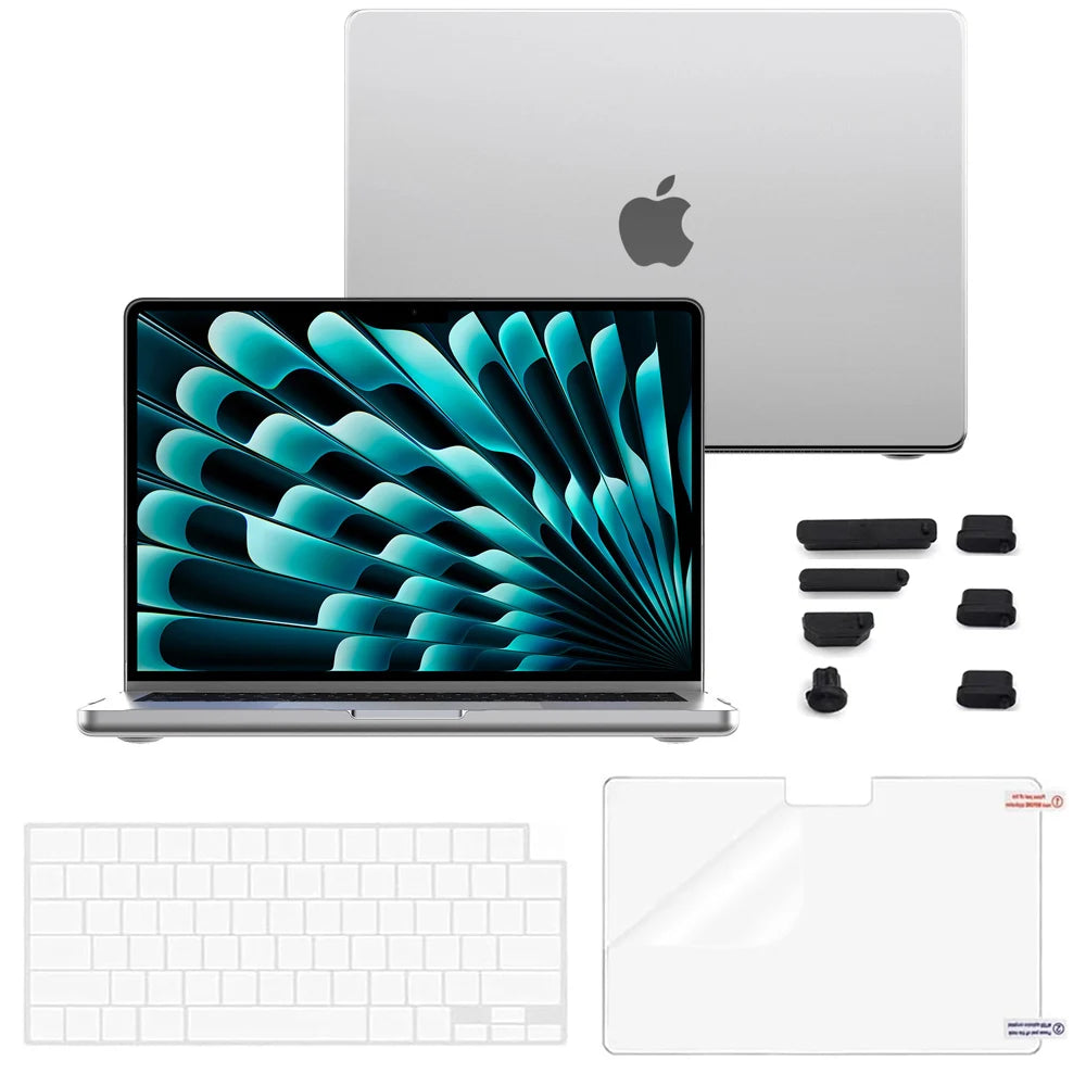 Laptop Case Compatible for MacBook Air 13.6 inch Case M5 M4 M3 M2 2026 2025 2024-2022 Release Model A3240 A3113 A2681