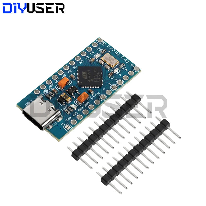 MICRO/MINI/TYPE-C USB ATMEGA32U4 Module 5V 16MHz Board ATMEGA32U4-AU/MU Controller Pro-Micro Replace Pro Mini