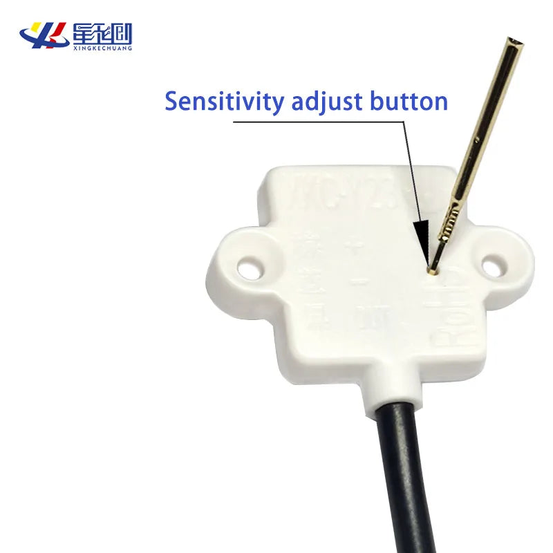 XKC-Y23A 5V Thin Mini Sized Contactless Water Liquid Level Sensor with Automatic Calibrate Button