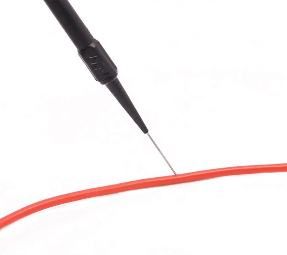 10pcs Multimeter Test Probe Back Probes Non-Destructive Insulation Piercing Needles 4mm Female Banana Plug Car Detective Tools