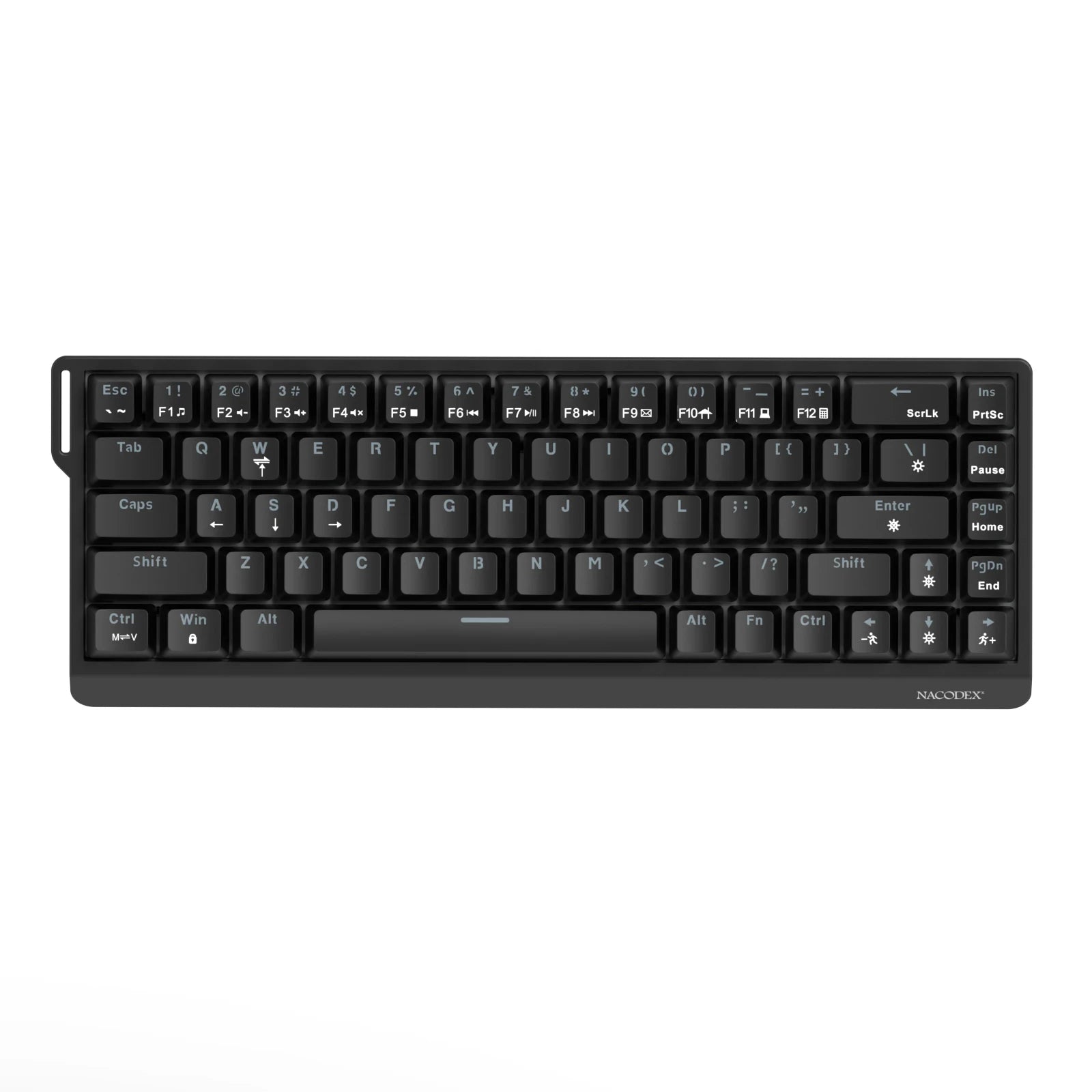 AJAZZ NK68 V2 Wired Mechanical Gaming Keyboard, Red Switch, Full Hot-Swappable, RGB Streamer Light, 68 Keys for Gaming & Office
