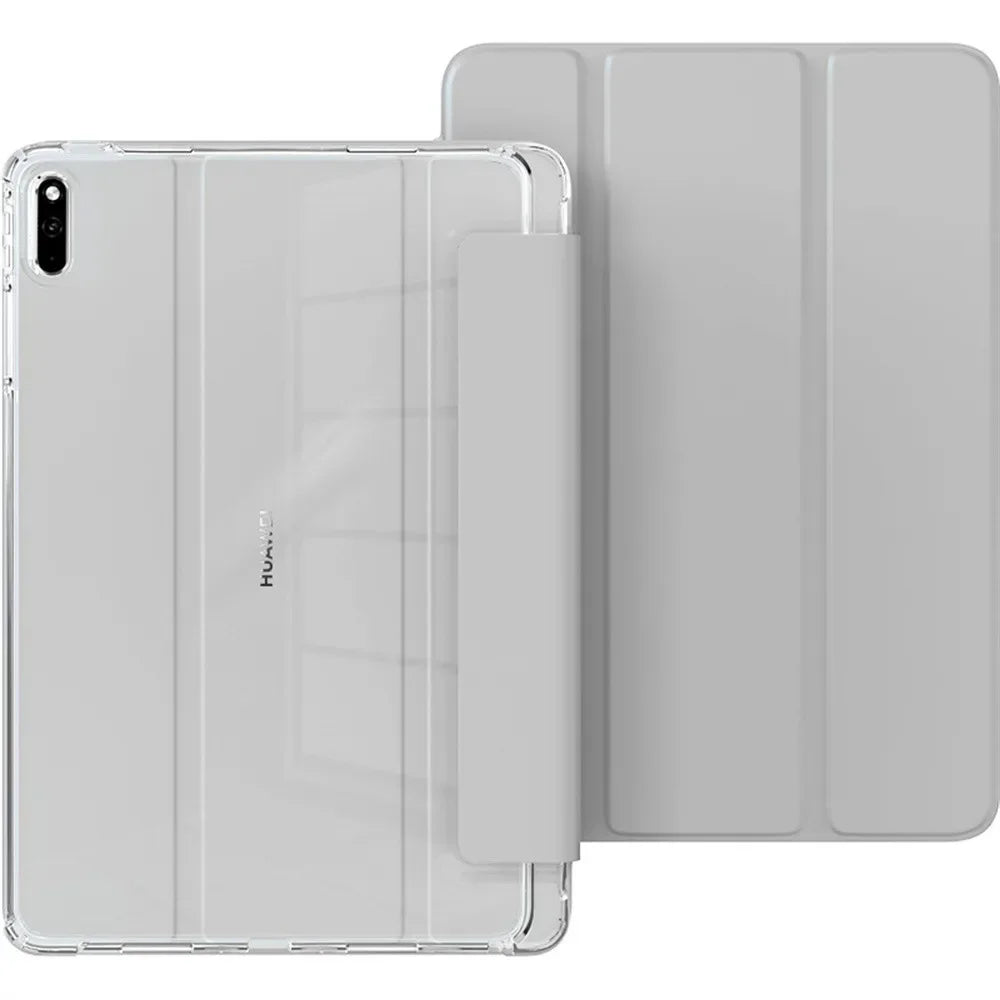 Tablet Smart Case for XiaoMI Mi Pad 8 7 6 5 Max 6S Pro 12.4 Redmi Pad SE 8.7 11 10.61 Pro12.1 '' Transparent Pencil Holder Cover