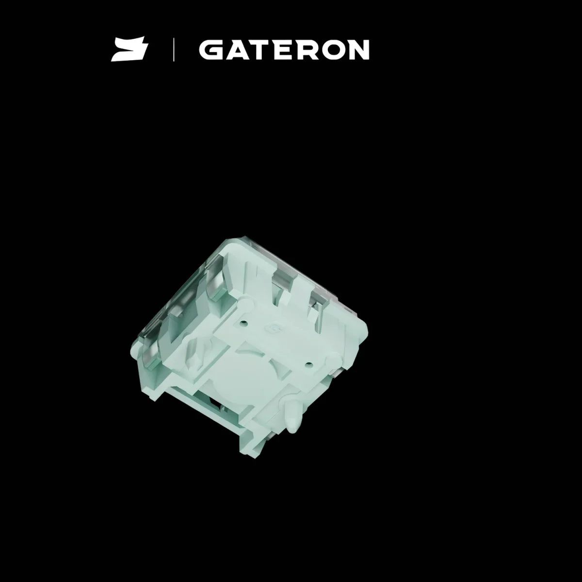 GATERON Magnetic Jade Ultra Switch, Linear, Freely Setting Pre-Travel, HE Hall Sensor Effect for Magnetic Keyboard Gaming Office